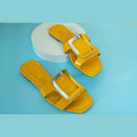 STREET-3 FLAT SANDAL IN PATENT LEATHER