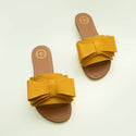 Bow Front Flat Sandals