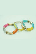 Set x 3 bracelet in mix of colors
