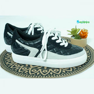 KANDY THICK SOLED CASUAL PADDED TENNIS SHOES
